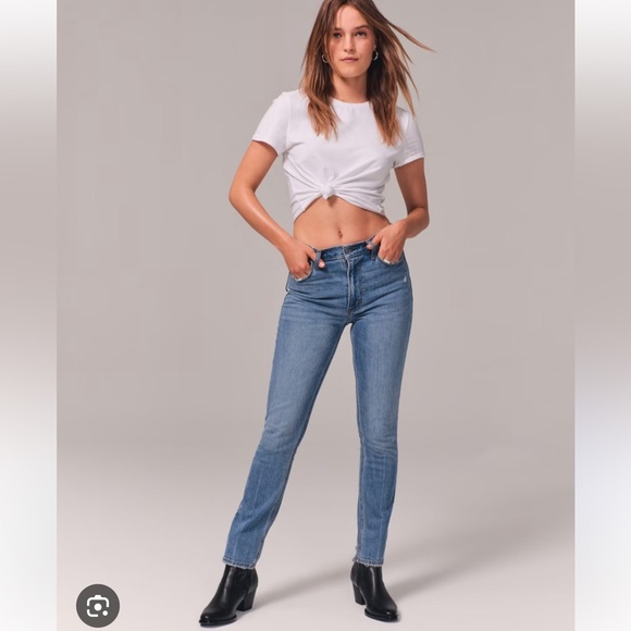 Abercrombie & fitch the skinny high rise curve love size 29/8 - Picture 1 of 9